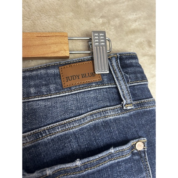 Judy Blue Jeans Women's 11/30 Blue Boyfriend Fit Denim - Picture 4 of 5